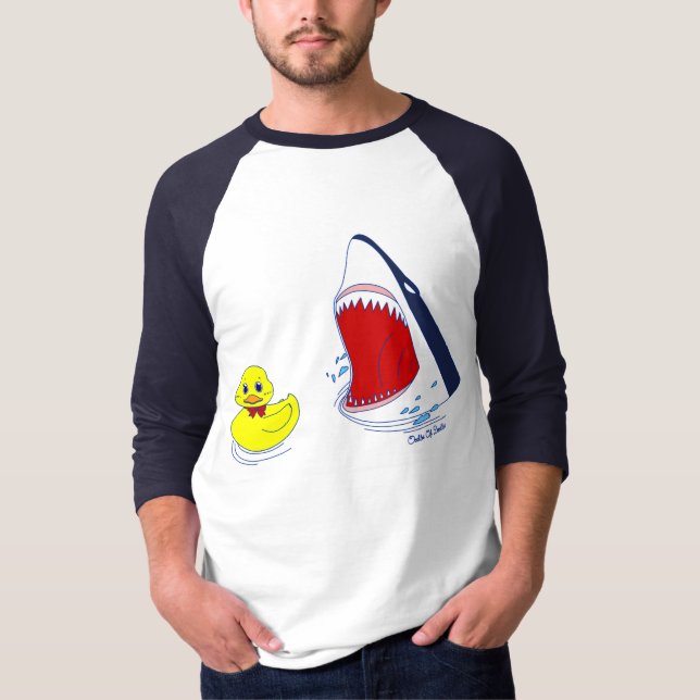 Le canard et le T-shirt d'art de griffonnage de (Devant)
