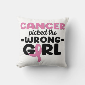 Le cancer a attrapé la mauvaise Coussin