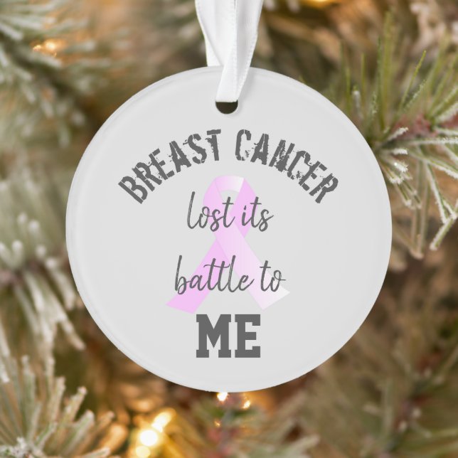 Le cancer du sein a perdu sa bataille pour MOI | S (Arbre)