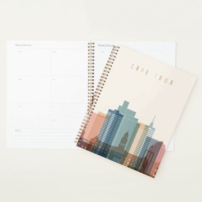 Le Cap, Afrique | Ville Skyline (Devant avec enveloppe)