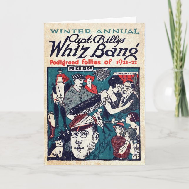 Le capitaine Billy's Whiz Bang - Carte (Devant)