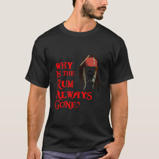 Le capitaine Jack Sparrow - T-shirt classique de r