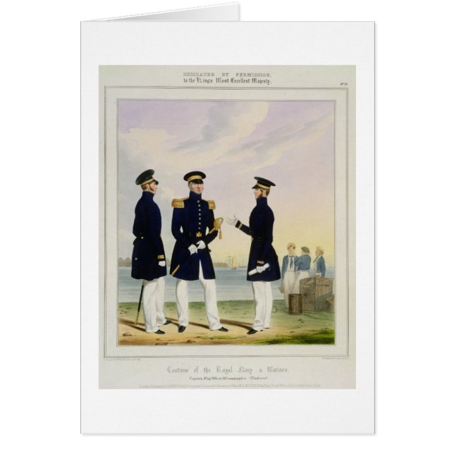 Le capitaine, le dirigeant de drapeau et le (Devant)