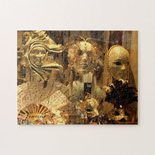 Le carnaval de Venise masque le puzzle horizontal (Horizontal)