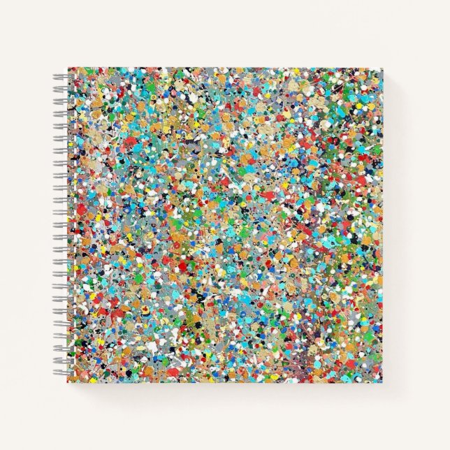 Le Carnet Carré de Confetti (Devant)