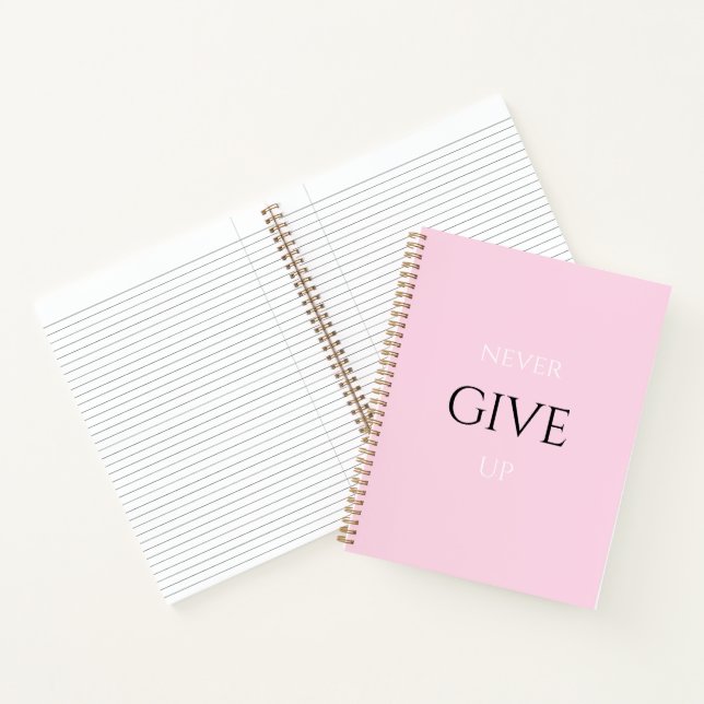 Le carnet de devis motivationnel rose (Intérieur)