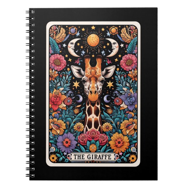 Le Carnet de la Giraffe Spirit Tarot Card (Devant)