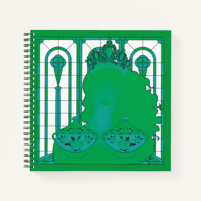 Le Carnet de la reine verte (Devant)