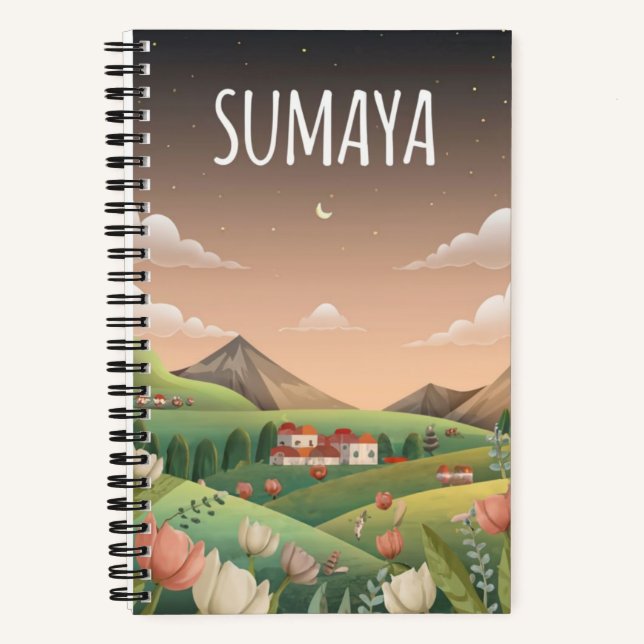 Le Carnet de la vallée de la Serene à Sumaya 🌷 🏞 (Recto)