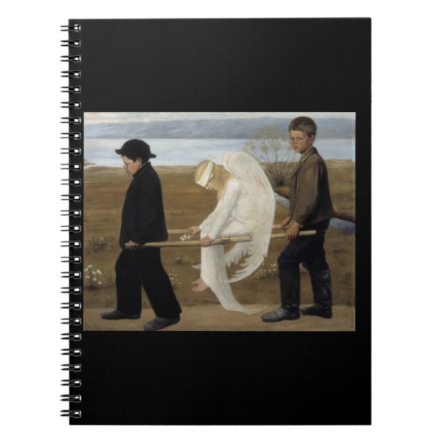 Le carnet de l'ange blessé de Simberg (Devant)