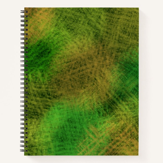 Le Carnet de spirale couleur de la nature (Devant)