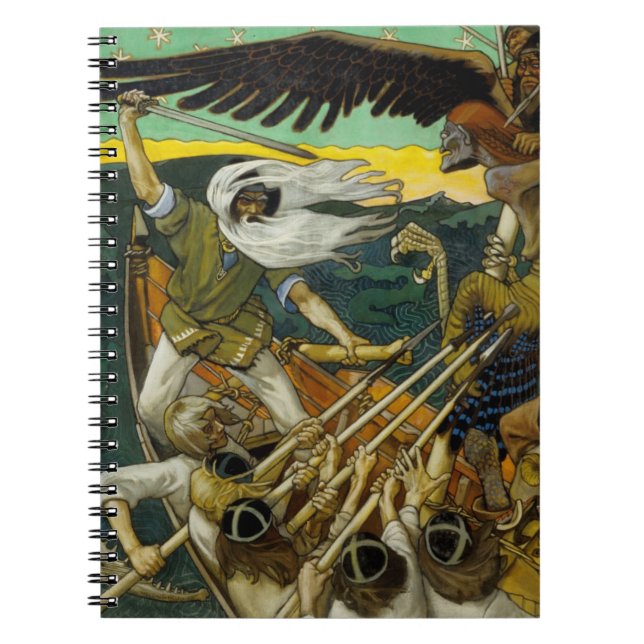 Le carnet "Défense" de Gallen-Kallela (Devant)