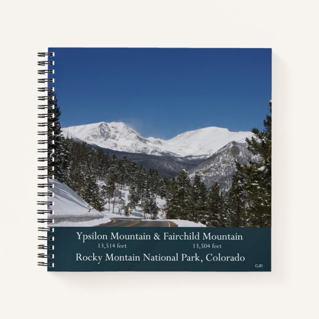 Le carnet du Parc national des Rocheuses (Devant)