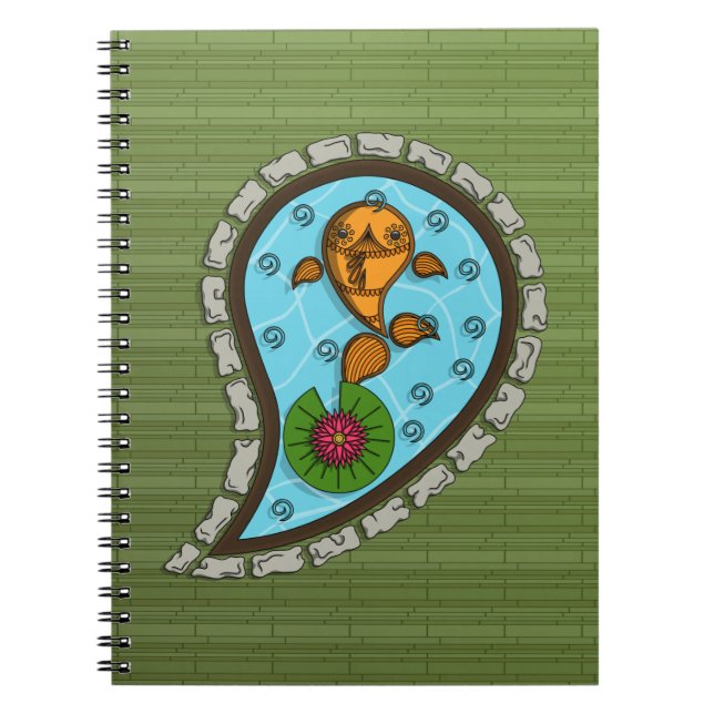 Le Carnet du poisson rouge à l'échelle (Devant)
