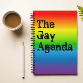 Le Carnet Gay Agenda Rainbow Gradient