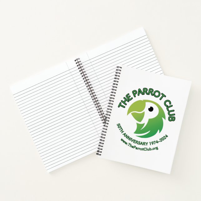 Le Carnet Spiral du 50e anniversaire du Parrot Clu (Intérieur)