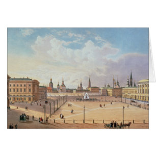 Le carré de théâtre à Moscou