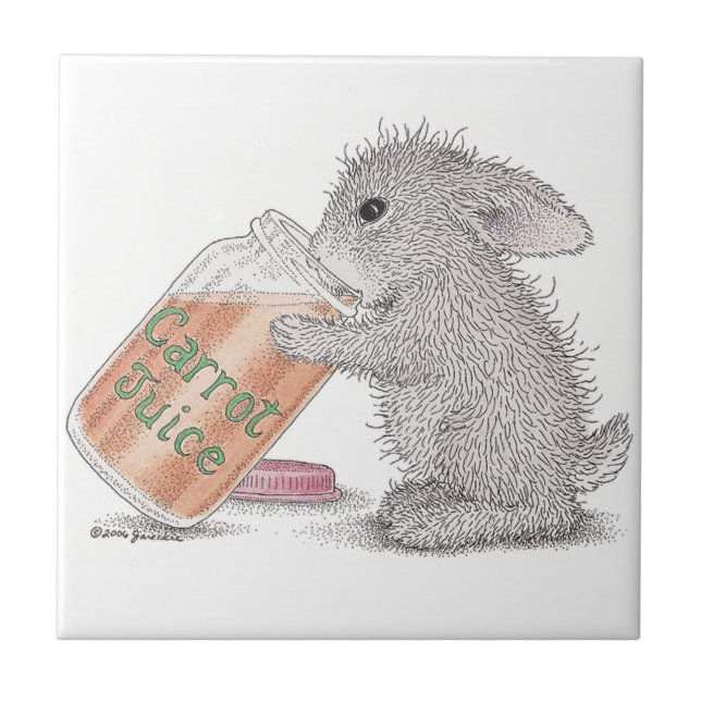 Le carreau de céramique de HappyHoppers® (Devant)