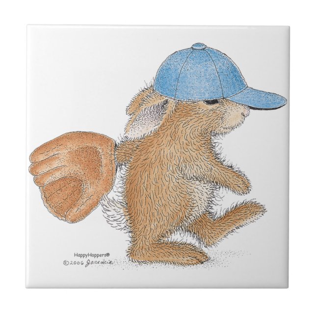Le carreau de céramique de HappyHoppers® (Devant)