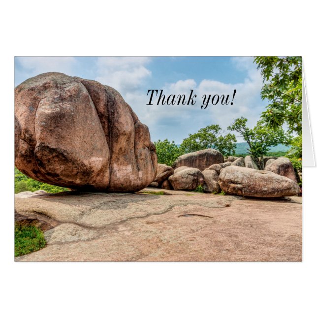 Le Carte de remerciements du parc national Elephan (Devant Horizontal)