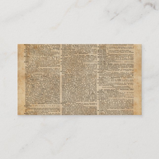 Le carte de visite 3,5" x 2,0", 100 emballent (Devant)