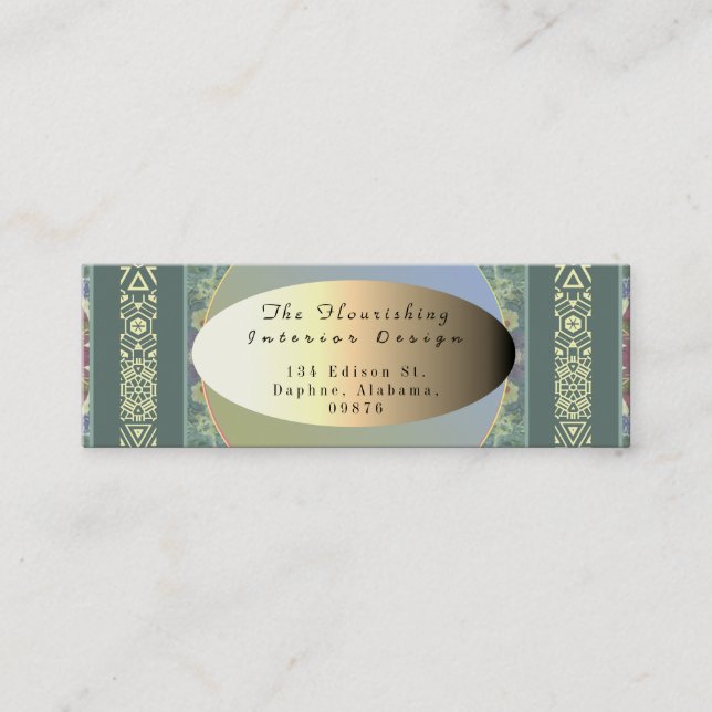 Le Carte de visite artistique (Devant)