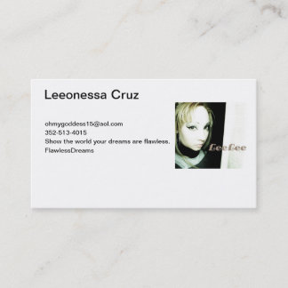 Le carte de visite de Leeonessa
