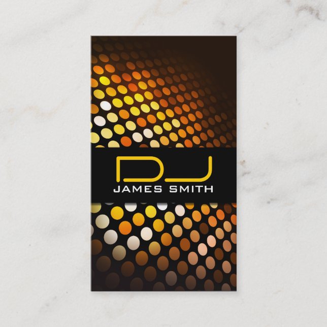 Le carte de visite du DJ (Devant)