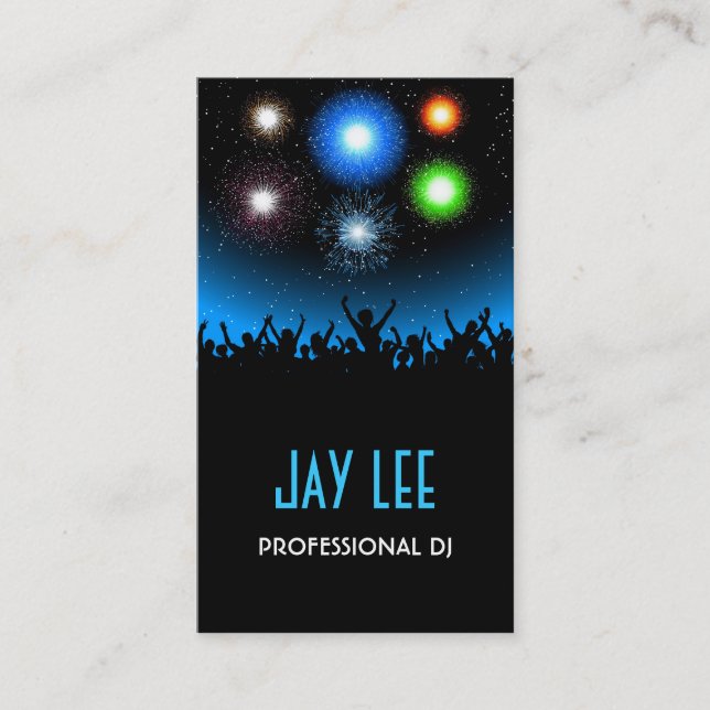 Le Carte de visite du DJ du Parti Populaire (Devant)