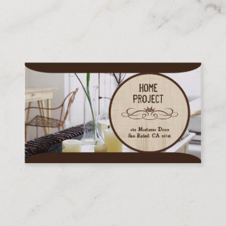 Le Carte de visite du projet domestique d'Izzy