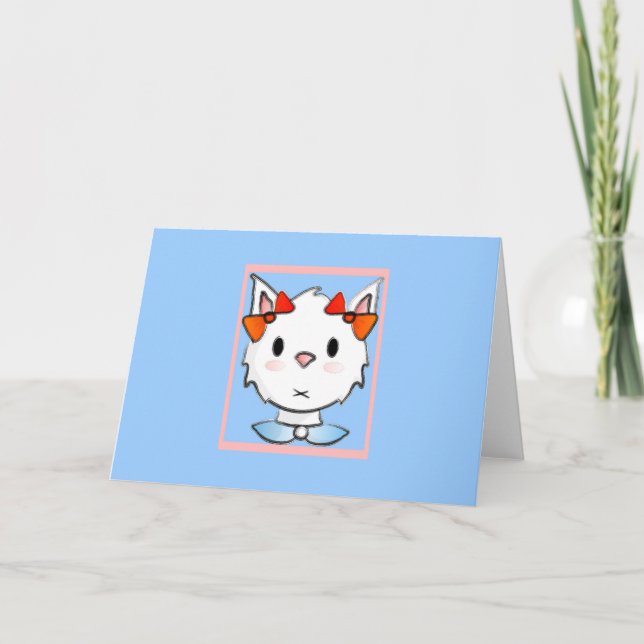 Le Carte photo de Pâques de Bunita Bunny (Devant)