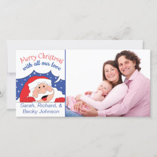 Le carte photo Père Noël Dit...