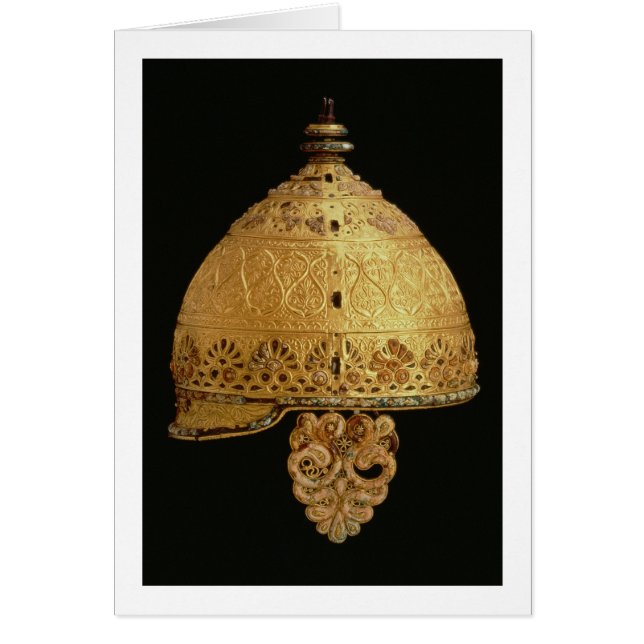 Le casque celtique a trouvé chez AGRIS, Charante, (Devant)