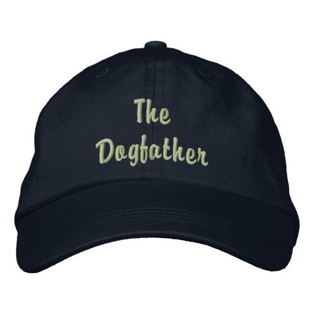 Le Casquette brodé Dogfather (Devant)