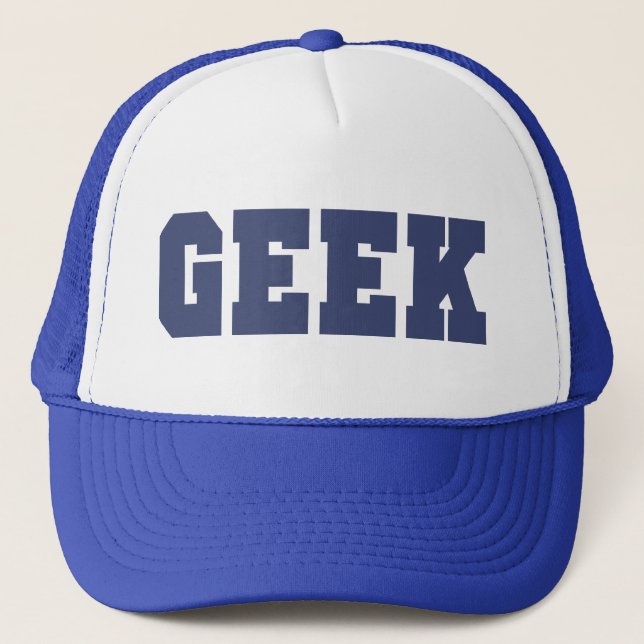 Le casquette de camionneur de geek (Devant)