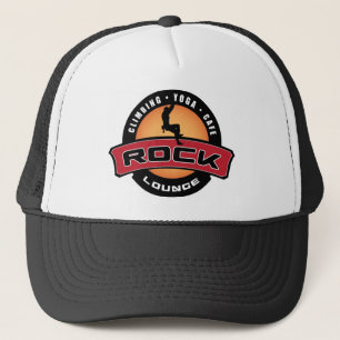 Le casquette de camionneur de salon de roche