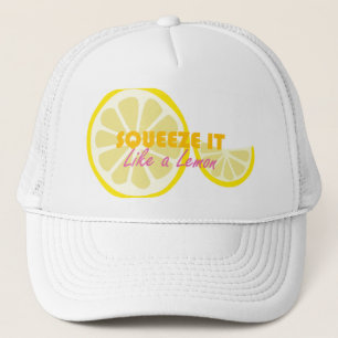 Le casquette de citron d'ajustement
