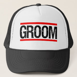 Le casquette des hommes de marié drôle