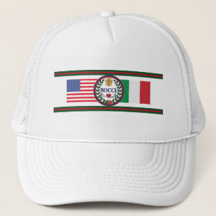 Le casquette du camionneur américain et italien d