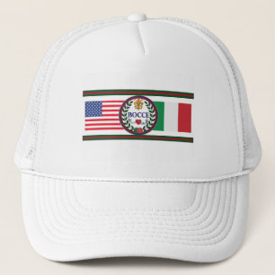 Le casquette du camionneur américain et italien de