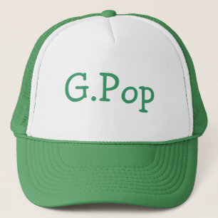 Le casquette du camionneur de "G.Pop"