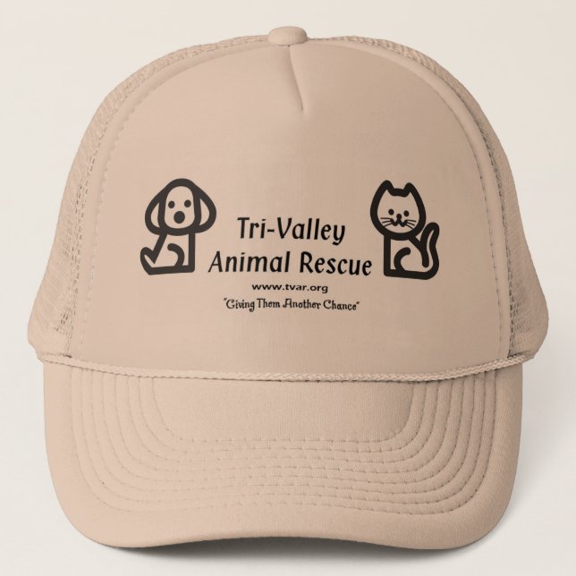 Le casquette du camionneur de TVAR (Devant)