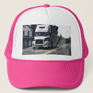 Le casquette du camionneur lourd de transport de