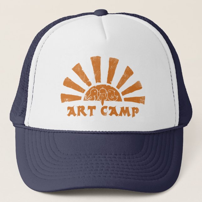 Le casquette du conseiller de camp d'art (Devant)