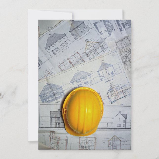 Le casquette et les plans de l'architecte (Devant)