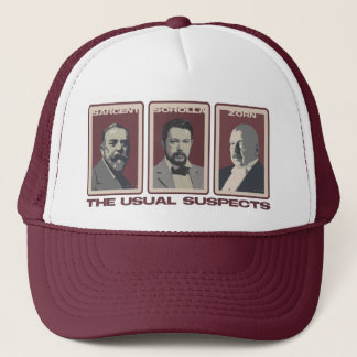 Le casquette habituel de suspects