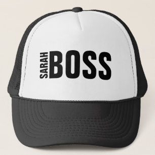 Le casquette nommé personnalisé du directeur