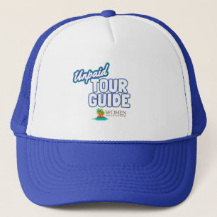 Le casquette officiel du guide touristique impayé