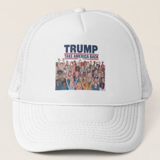 LE CASQUETTE TRUMP 2024 RETOURNE L'AMÉRIQUE