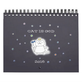 Le CAT EST le calendrier 2016 d'un DIEU